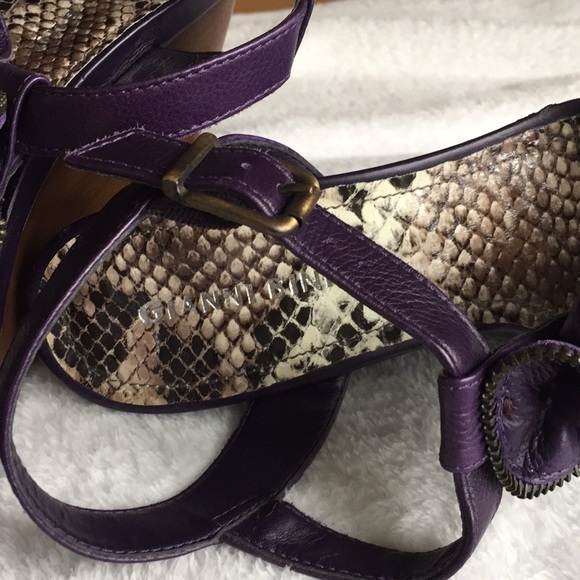 Gianni Bini purple platform shoes - Picture 4 of 5